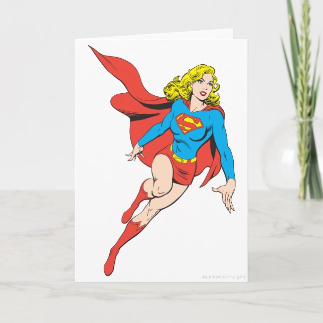 Carte Supergirl on the Move (Devant)