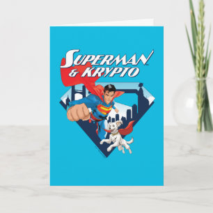 Carte Superman & Krypto Soar