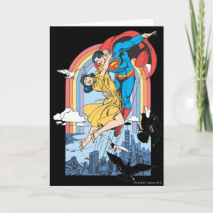 Carte Superman & Lois en jaune