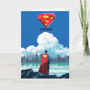 Carte Superman Man of Steel Fête des Pères