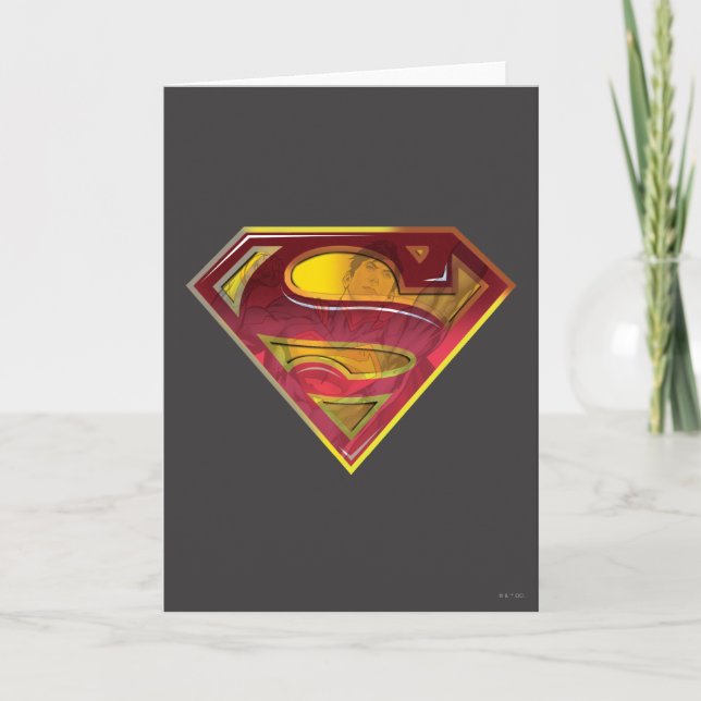 Carte Superman S-Shield | Logo de réflexion (Devant)