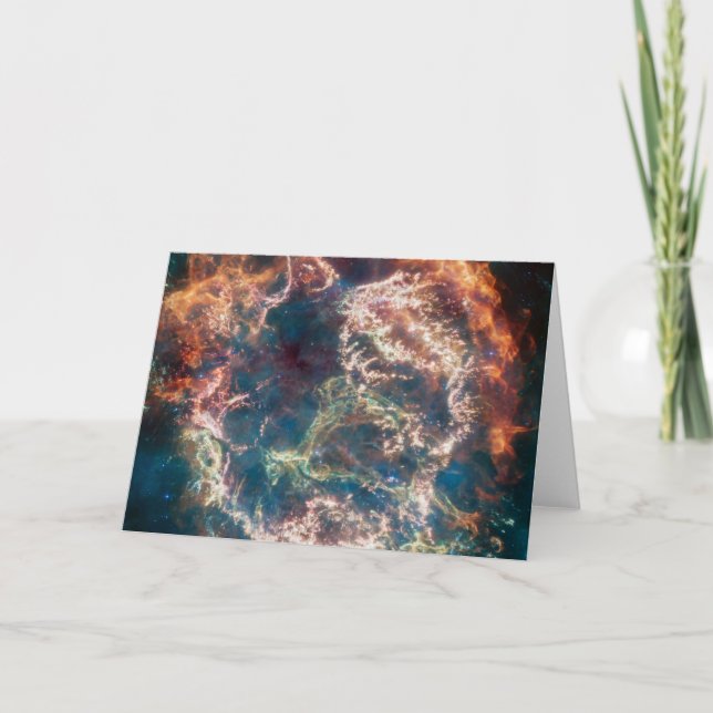 Carte Supernova Resnant Cassiopée A. (Devant)