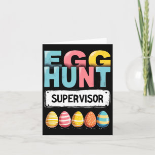 Carte Superviseur de la chasse aux oeufs de Pâques