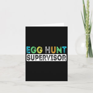 Carte Superviseur De La Chasse Aux Oeufs Pâques Partie D