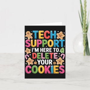 Carte Support technique de Noël ici pour supprimer les c