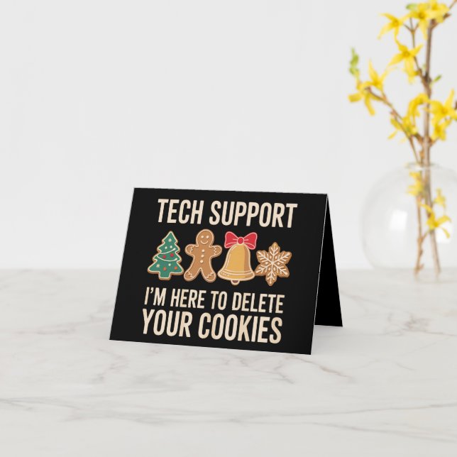 Carte Support technique de Noël ici pour supprimer les c (Fleur jaune)