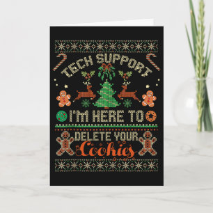 Carte Support Technique Je Suis Là Pour Supprimer Vos Co