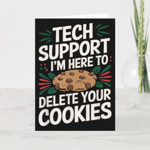 Carte Support Technique Je Suis Là Pour Supprimer Vos Co