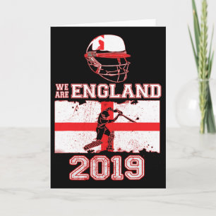 Carte Supporters de l'équipe de cricket d'Angleterre Nou
