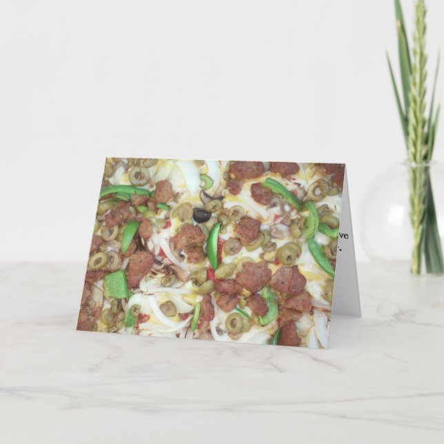 Carte "Supreme Pizza" (Devant)