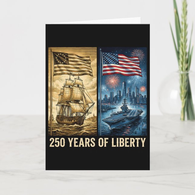 Carte Sur Ck Drapeau Betsy Ross 250 Ans De Liberté 250e  (Devant)