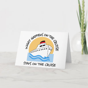 Carte Sur la croisière