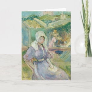 Carte Sur La Plage À Portrieux   Berthe Morisot