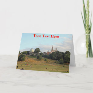 Carte Sur mesure Greenwich Park, Londres