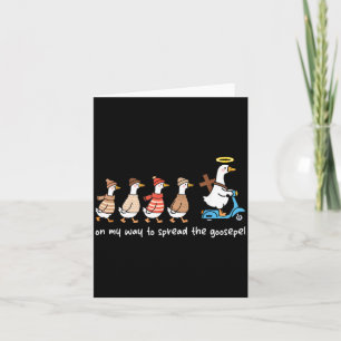 Carte Sur mon chemin pour répandre l'évangile chrétien d