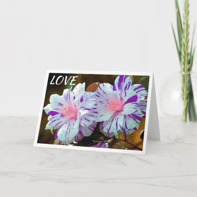 CARTE SUR *NOTRE ANNIVERSAIRE* JE VOUS DONNE "TOUS" MON  (Devant)