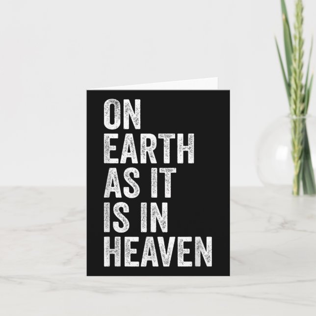 Carte Sur Terre Comme Il Est Dans Le Ciel  (Devant)
