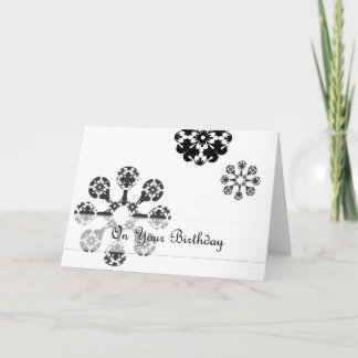Carte Sur votre anniversaire