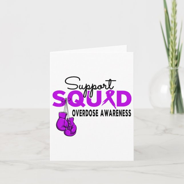 Carte Surdose Mois de sensibilisation Soutien Escadron p (Devant)