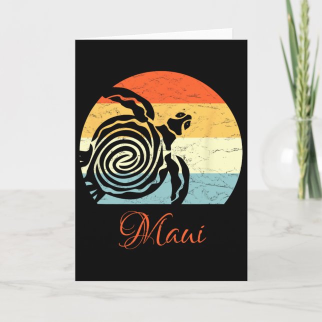 Carte Surf à Maui (Devant)