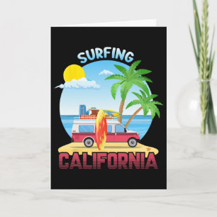 Carte Surf en Californie
