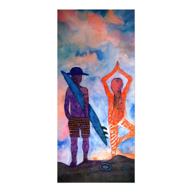 Carte surf Yoga Summer (Devant)