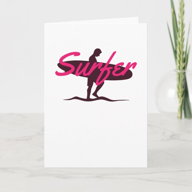 Carte Surfer (Devant)