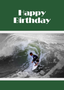 Cartes Surfer D Anniversaire Zazzle Fr