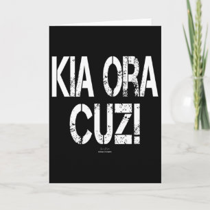 Carte Surfing Kia Ora Cuz ! Amateur de stand up paddle S