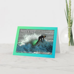 Carte Surf's Up! Birthday Card