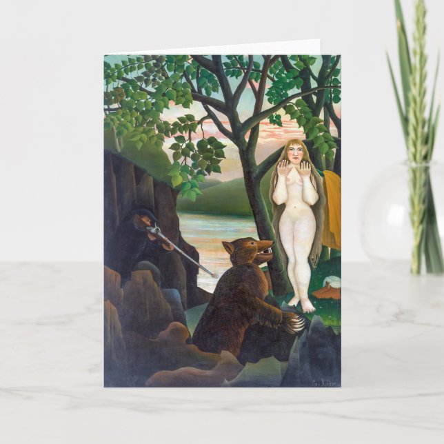 Carte Surprise désagréable | Henri Rousseau | (Devant)