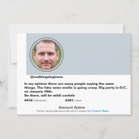 Surprise Party Funny Twitter Plaisanterie Post Inv