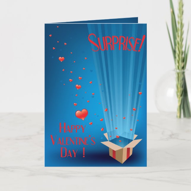 Carte Surprise Secret Lover Valentine (Devant)