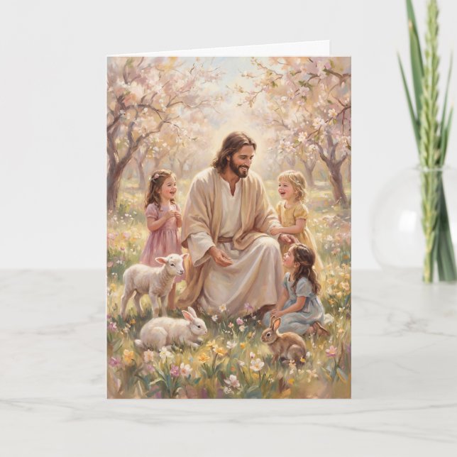 Carte Surrounded by Love Easter Card (Devant)