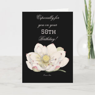 Carte Surtout pour vous lors de votre 50e anniversaire