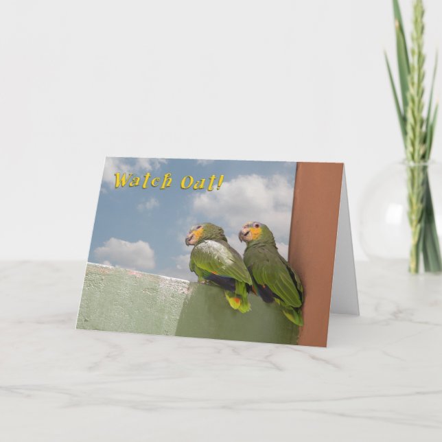 Carte Surveillez Anniversaire (Devant)