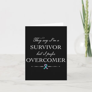 Carte Survivant du suicide - Je préfère le survenu