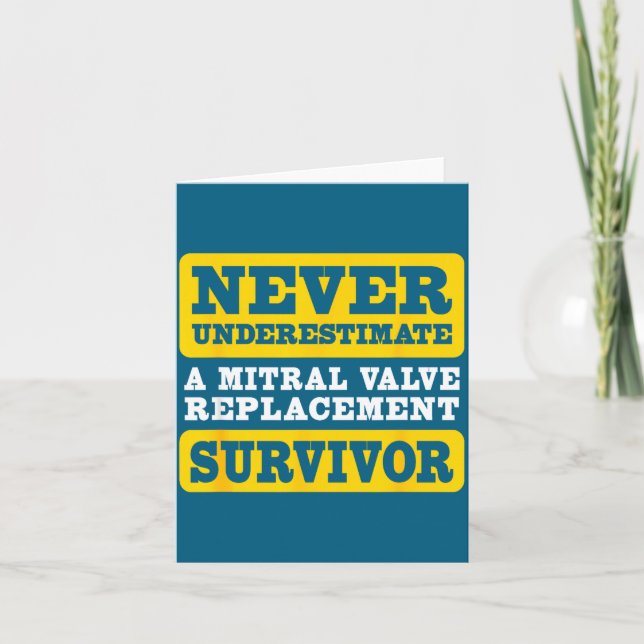 Carte Survivant d'un remplacement de valve mitrale sous- (Devant)