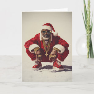 Carte Swag Père Noël Une prise moderne sur l'icône de la