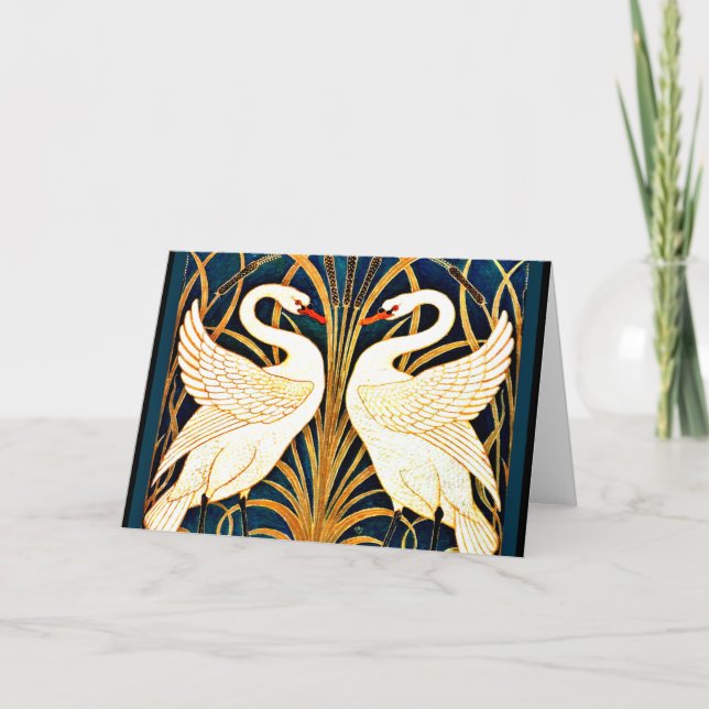 Carte Swan et Rush et Iris (Devant)