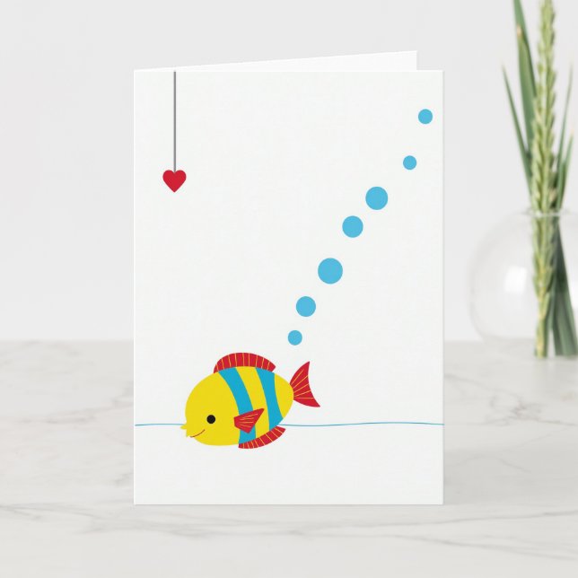 Carte Sweet Aquatic Love Card (Devant)
