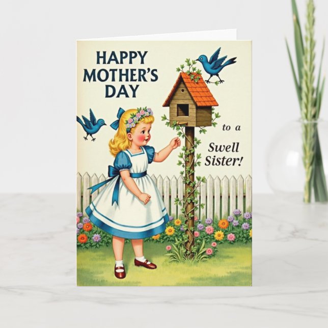 Carte Sweet Floral Mothers Day Card (Devant)