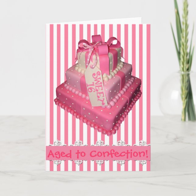 Carte Sweet sixteen (Devant)