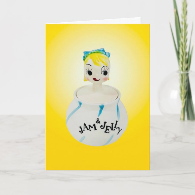 Carte Sweet Smiling Face Jam n Jelly Happy Card (Devant)