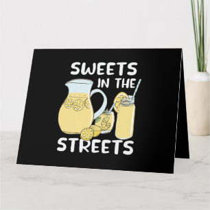 Carte Sweets in the Streets limonade d'équipage enfants