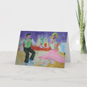 Carte Swing Dancing le samedi soir