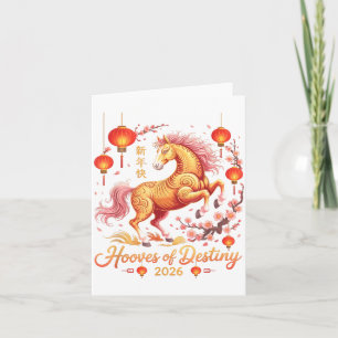 Carte Sy 2026 Dame du Cheval Sabots du Destin Fille du Z