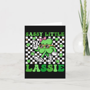 Carte Sy Little Lie Jour de la Saint Patrick Girls Enfan