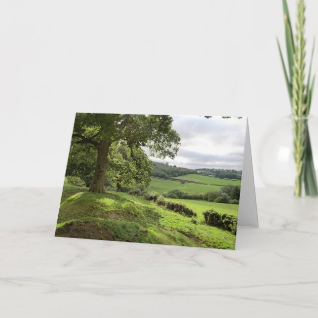 Carte Sycharth dans Powys, Pays de Galles, pendant (Devant)