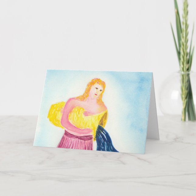 Carte Symbole azoïque bleu Aquarius (Devant)